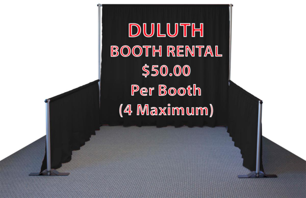 Duluth Rummage Sale Booth